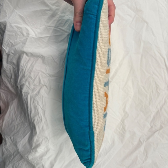 Jonathan Adler Jet Set Positano Decorative Pillow, 9" x 12" - Picture 5 of 7